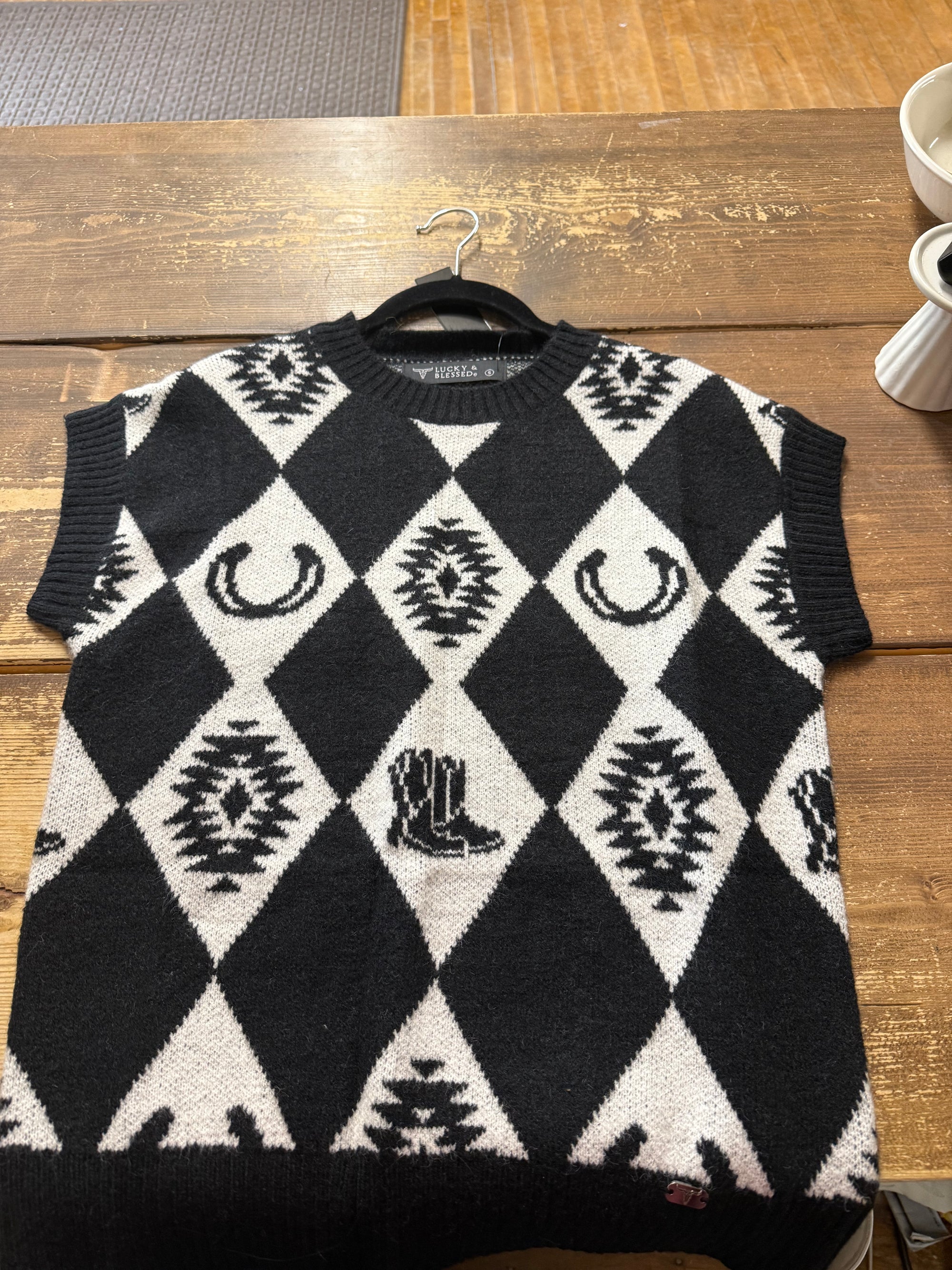 Cowgirl Sweater Vest