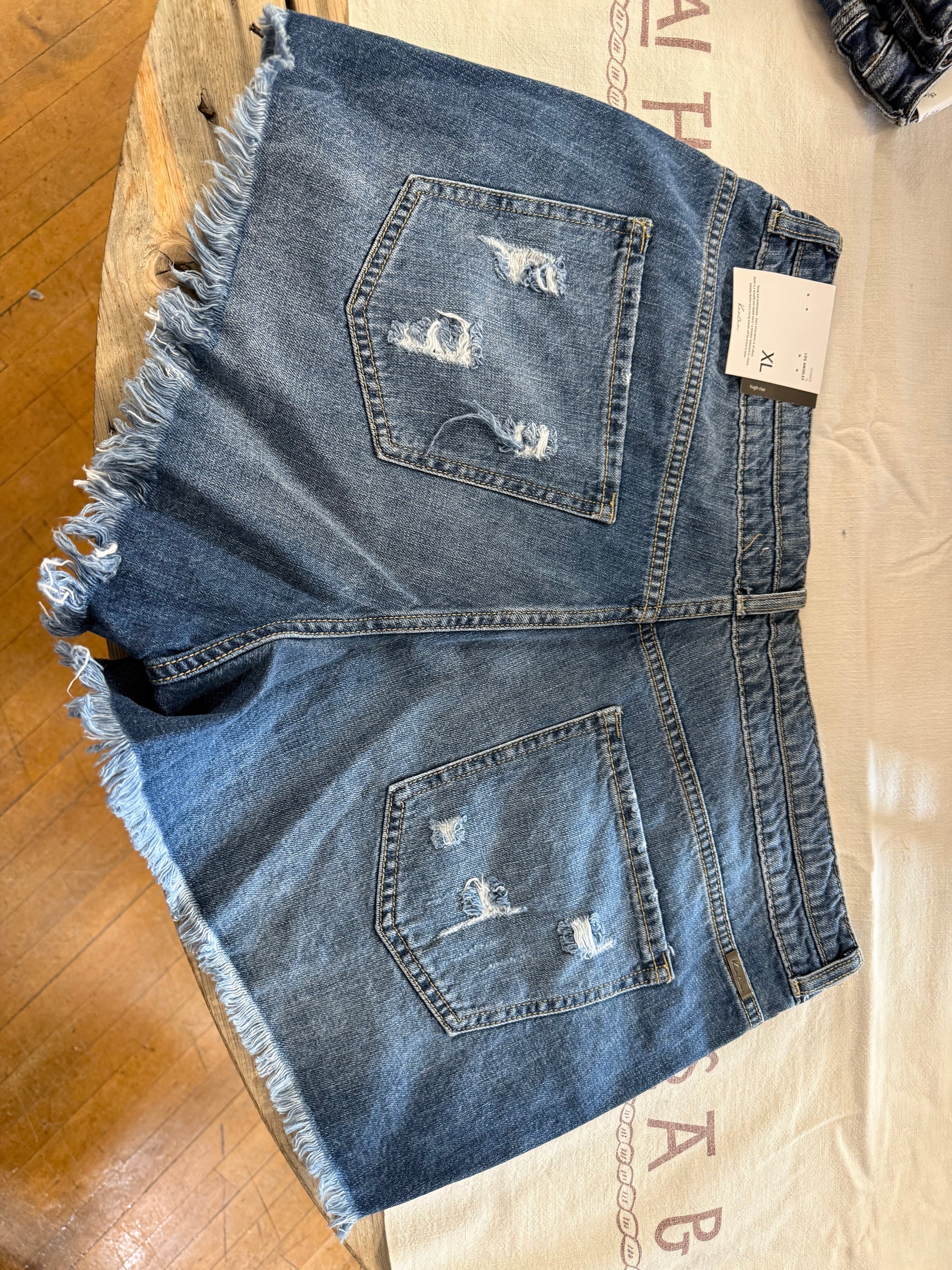 KanCan Queen Ripped Shorts