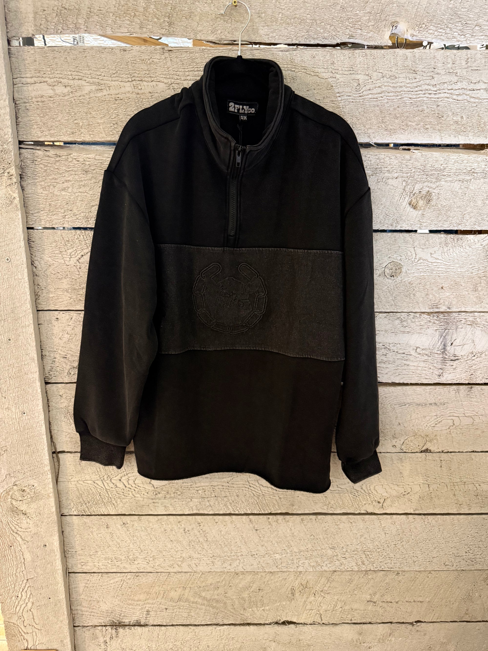 Double Take Quarter-Zip Sweatshirt