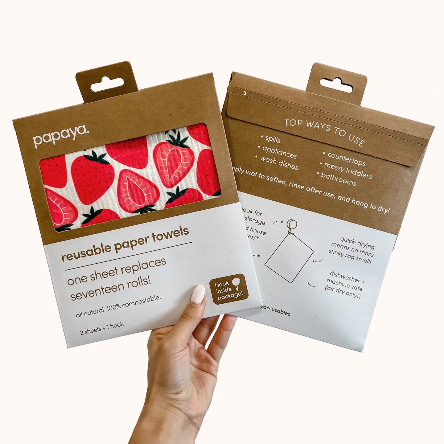 Papaya Reusable Paper Towels