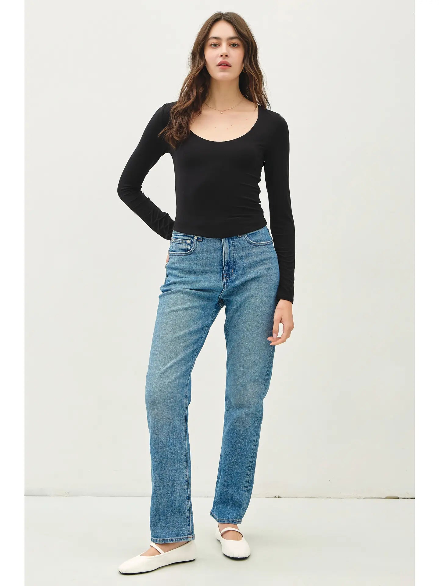 Long Sleeve Crop Tee